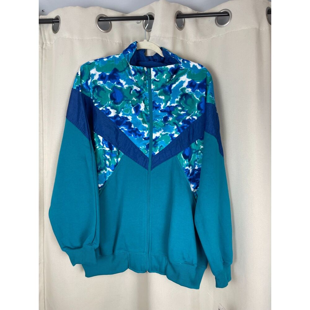 Lavon by Cheerful Corp Retro Track Jacket - Size XL 80s/90s vintage retro sport